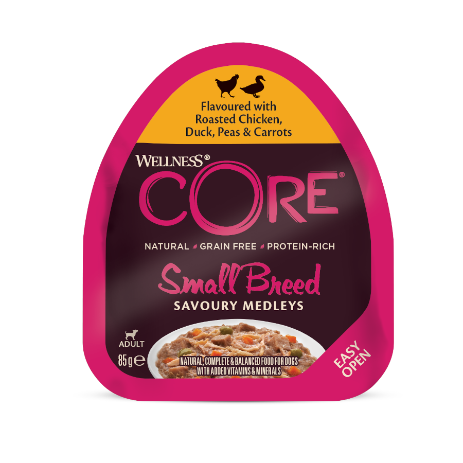 Wellness Core Small Breed Grain Free Frango e Pato terrina para cães, , large image number null